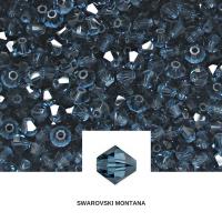 4mm Montana Swarovski Bicone 36/72/144/432/720 Pieces Jewelry Beads Made in Austria, embroidery materials, embellishment couture