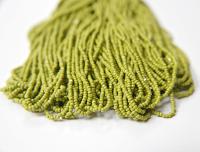 11/0 Charlotte true Cut Beads Opaque Olivine 10/20/50/250/500 Grams true cut beads
