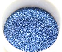 1mm Micro Sapphire Blue Metallic Plated Tube Beads 5/10/100/500 Grams High Quality Nail Art / Haute Couture Embroidery