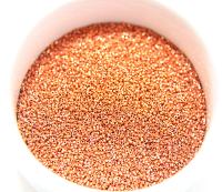 1.7mm Micro Dark Orange Metallic Plated Tube Beads 5/10/100/500 Grams High Quality Nail Art / Haute Couture Embroidery / doll making