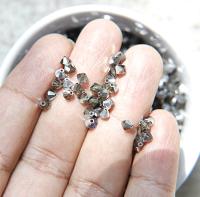 Swarovski (4mm) Smoky Quartz Comet Argent Light Bicones Beads 36/72/144/432/720 Pieces embroidery materials, rare jewelry findings
