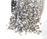Swarovski (4mm) Smoky Quartz Comet Argent Light Bicones Beads 36/72/144/432/720 Pieces embroidery materials, rare jewelry findings