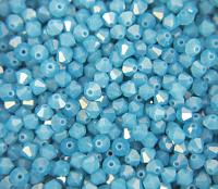 3mm Caribbean Blue Opal Swarovski Bicone beads 36/72/144/432/720 Pieces 395 Jewelry findings, embroidery materials, jewelry making, craft