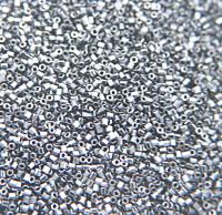 15/0 Miyuki Hex Cuts in Gunmetal Japanese Beads 10/20/50/100 Grams embroidery materials