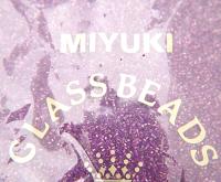 15/0 MIYUKI Hex Purple Lined Aqua Japanese Beads 10/20/50/100 Grams embroidery materials