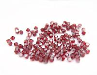 4mm Siam Satin Swarovski Bicone Beads 36/72/144/432/720 Pieces Rare findings, jewelry making, craft supplies, embellishment, craft supplies