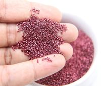 1mm Micro Rosewood Metallic Plated Tube Beads 5/10/100/500 Grams High Quality Nail Art decoration / Haute Couture Embroidery / Doll Making