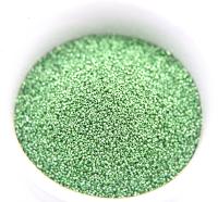 1mm Micro Fern Green Metallic Plated Tube Beads 5/10/100/500 Grams High Quality Nail Art decoration / Haute Couture Embroidery / Doll Making