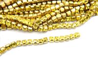 4mm Square Swarovski fancy Rhinestone Chain in Light Topaz 0.5/1 Meter Brass Settings Wedding Bridal Supplies|Decoration
