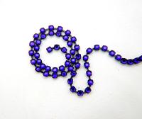 16ss Swarovski 2088 Chain in Flat Back Cobalt (4mm) 0.5/1/2/5 Meters Vintage Black Settings Bridal Supplies, strass chains, premium material