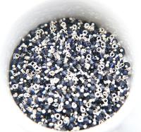 4mm Swarovski Dark Indigo crystal dangles in Sterling Silver wire wrapped- charms- drops- jewelry making 36/72/144/432/1000Pieces