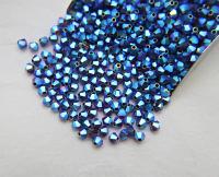 4mm Swarovski Garnet AB 2X FC Bicones Beads Rainbow 36/72/144/432/720 Pieces (241) jewelry making, embroidery couture materials