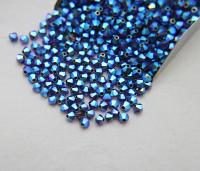4mm Swarovski Garnet AB 2X FC Bicones Beads Rainbow 36/72/144/432/720 Pieces (241) jewelry making, embroidery couture materials