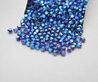 4mm Swarovski Garnet AB 2X FC Bicones Beads Rainbow 36/72/144/432/720 Pieces (241) jewelry making, embroidery couture materials