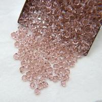 4mm Vintage Rose Swarovski Bicone crystal Beads 36/72/144/432/720 Pieces (319) embroidery beads, couture beading