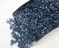 3mm Montana Swarovski Bicone 36/72/144/432/720 Pieces Jewelry Beads Made in Austria, embroidery materials, couture embellishments