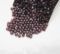 4mm Burgundy Swarovski Bicone loose beads 36/72/144/432/720 Pieces (515) embroidery materials, jewelry making, rare findings, craft supply