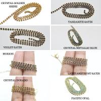 14PP Rhinestone Chain Swarovski vintage 2mm (0.5/1/2/5 meters) vintage findings, strass chains, craft supplies , wedding decorations, laces