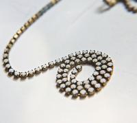 12SS Swarovski Vintage Rhinestone Chain White Alabaster (281) 3mm 0.5/1/2/5 Meters wedding decorations, strass chains
