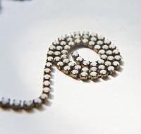 12SS Swarovski Vintage Rhinestone Chain White Alabaster (281) 3mm 0.5/1/2/5 Meters wedding decorations, strass chains