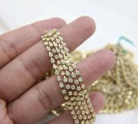 18pp Swarovski Vintage Rhinestone Chain 2.5mm (0.5/1/2/5 meters) Bridal Supplies, strass chains, embellishments, premium materials, jewelry