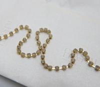 12SS Swarovski Vintage Rhinestone Chain in Sand Opal 3mm 0.5/1/2/5 Meters Wedding Bridal Supplies|Jewelry Making|Decoration, vintage finding