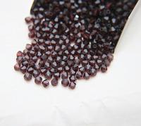3mm Garnet Swarovski Bicone 36/72/144/432/720 Pieces Jewelry findings, embroidery materials, jewelry making, rare beads, craft supply, rare