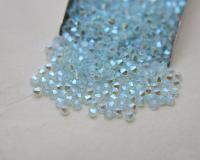 Swarovski (4mm) Light Azore AB 2X FC Bicones Rainbow Beads 36/72/144/432/720 Pieces, embroidery materials, embellishments couture