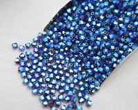 4mm Swarovski Garnet AB 2X FC Bicones Beads Rainbow 36/72/144/432/720 Pieces (241) jewelry making, embroidery couture materials