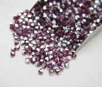 Swarovski (4mm) Fuchsia Comet Argent Light Bicones 36/72/144/432/720 Pieces jewlery beads, embroidery materials, couture embellishments