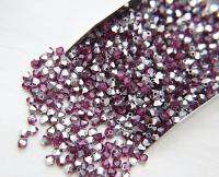 Swarovski (4mm) Fuchsia Comet Argent Light Bicones 36/72/144/432/720 Pieces jewlery beads, embroidery materials, couture embellishments
