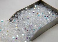 3/4mm Crystal Aurore Boreale Swarovski Bicone Crystal beads 36/72/144/432/720 Pieces rainbow beads, jewelry making, couture beading
