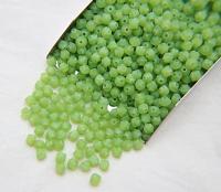 4mm Green Opal Genuine Czech Bicone 36/72/144/432/720 Pieces (51010) jewelry making, embroidery materials, PREMIUM Beads supply