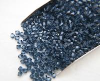 4mm Montana Swarovski Bicone 36/72/144/432/720 Pieces Jewelry Beads Made in Austria, embroidery materials, embellishment couture