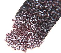 4mm Burgundy Swarovski Bicone loose beads 36/72/144/432/720 Pieces (515) embroidery materials, jewelry making, rare findings, craft supply