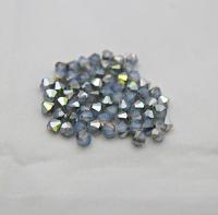 5/6mm White Opal Star Shine Swarovski Bicone Cuts 20 Gross / 25 Gross Rare findings, jewelry making, craft supplies, embellishment