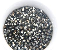 5mm Jet Nut 2X Swarovski Bicone beads Cuts 12/36/72/144/432/720 Pieces embroidery materials, jewelry making, rare beads, PREMIUM Supply bead