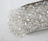 6mm Crystal Silver Shade Swarovski Bicone Cuts 20 Gross (2880 Pieces) jewelry making/embroidery materials / premium vintage materials