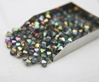6mm Crystal Light Vitrail Medium Bicone beads Cuts 20 Gross (2880 Pieces) rainbow jewelry making, couture embellishments, premium