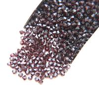 3mm Garnet Swarovski Bicone 36/72/144/432/720 Pieces Jewelry findings, embroidery materials, jewelry making, rare beads, craft supply, rare
