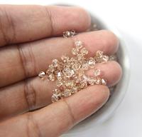 Swarovski (3/4mm) Crystal Golden Shadow Bicones Beads 36/72/144/432/720 Pieces PREMIUM MATERIALS,embroidery materials, jewelry supplies