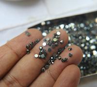 10SS Swarovski Flatbacks in Jet Hematite Chaton Roses 2088 (2.9mm) Made in Austria 72/144/432/1440 Pieces Nail art decoration, craft supply