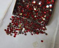 10SS Swarovski Flatbacks Light Siam Chaton Roses 2088 (2.9mm) Made in Austria 72/144/432/1440 Pieces Nail art decoration