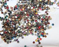 10SS Swarovski Flatbacks in Mix Colors Chaton Roses 2088 (2.9mm) Made in Austria 72/144/432/1440 Pieces Nail art decoration, craft supplies