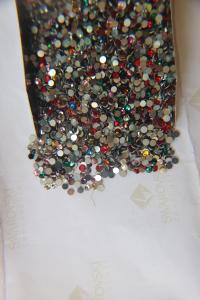 17/18PP Swarovski Flatbacks in Mix Colors Chaton Roses 2088 Made in Austria 72/144/720/1440 Pieces Nail art decoration, craft supplies