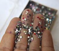 17/18PP Swarovski Flatbacks in Mix Colors Chaton Roses 2088 Made in Austria 72/144/720/1440 Pieces Nail art decoration, craft supplies