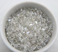 6mm Crystal Silver Shade Swarovski Bicone Cuts 20 Gross (2880 Pieces) jewelry making/embroidery materials / premium vintage materials