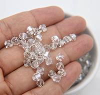 6mm Crystal Silver Shade Swarovski Bicone Cuts 20 Gross (2880 Pieces) jewelry making/embroidery materials / premium vintage materials