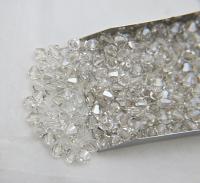 6mm Crystal Silver Shade Swarovski Bicone Cuts 20 Gross (2880 Pieces) jewelry making/embroidery materials / premium vintage materials