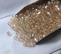 Swarovski (5mm) Crystal Golden Shadow Bicones 12/36/72/144/288/720 Pieces embroidery materials, jewelry supplies, craft supplies, decoration